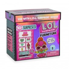 Игровой набор MGA Entertainment LOL Surprise Furniture Neon Q.T. Bedroom, 561743