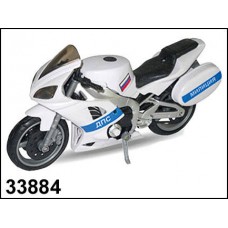 Мотоцикл "EMERGENCY BIKE" полиция, звук 1:12 (AUTOTIME, 33884/31472-06-RUS)