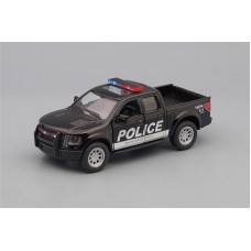 Машинка Kinsmart FORD F-150 SVT Raptor SuperCrew Police (2013), black