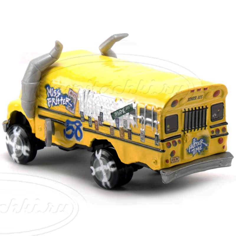 Тачки 3 Мисс крошка. Мисс Фриттер Тачки. Cars 3 Mattel Мисс крошка. Автобус Mattel cars 3 Deluxe Miss Fritter vehicle (dxv90/dxv94) 1:55 10 см.
