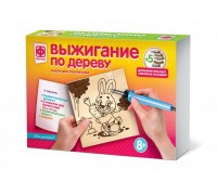 Набор для творчества Фантазер Прибор для выжигания по дереву Кого угостить 5 насадок и 2 фанерки