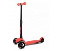 Самокат детский трехколесный АЛЬФА (Buggy Boom Alfa Model) с регулируемой складной ручкой (коралловый 55 )