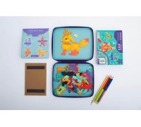 Набор магнитный игровой 2 в 1. Безумные монстры