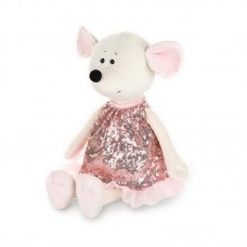Мягкая игрушка Maxitoys Luxury Мышка Мила в Розовом Платье, 21 см