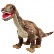 Мягкая игрушка ABtoys Dino World Динозавр Бронозавр, 54 см.