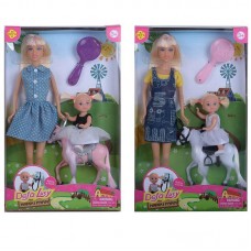 Кукла Defa. Lucy Счастливая ферма, 2 куклы в комплекте, 2 вида в ассортименте