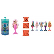 Кукла-сюрприз Barbie Челси Русалка - Волна 3 в ассортименте 5 видов