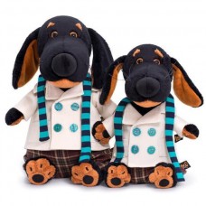 Мягкая игрушка BUDI BASA Собака Ваксон в пиджаке 25 см