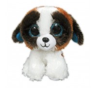 Собачка бело-коричневая, 15 см