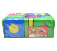 Кубики "Конструктор", в наборе 48 предметов