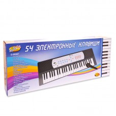 Детский синтезатор (пианино электронное) с микрофоном, 54 клавиши (ABtoys. DoReMi, D-00007пц)