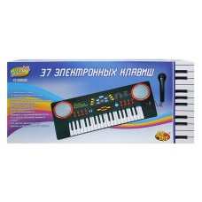 Детский синтезатор (пианино электронное) с микрофоном, 37 клавиш (ABtoys. DoReMi, D-00020(968B)пц)