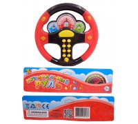 Руль музыкальный, со световыми эффектами, на батарейках (ABtoys. Игры и игрушки для малышей, PT-00419)