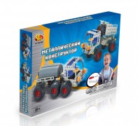Металлический конструктор Грузовик, 224 детали (ABtoys. Конструкторы, PT-00156(3006))