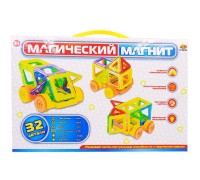 Конструктор "Магический магнит" , 32 детали (ABtoys. Конструкторы, PT-00744)