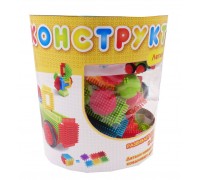 Конструктор со щетинками "Кид Блок", 50 деталей (ABtoys. Конструкторы, PT-00785)