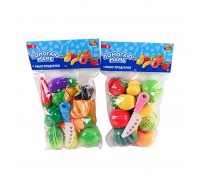 Набор продуктов для резки на липучках "Помогаю Маме", 23 предмета (ABtoys. Помогаю Маме, PT-00283)