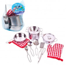 Набор посуды металлической для кухни "Помогаю Маме" (ABtoys. Помогаю Маме, PT-00482)