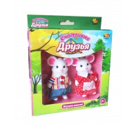 Семейка мышек. Игровой набор «Счастливые друзья» (ABtoys. Счастливые друзья, PT-00301)