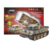 Радиоуправляемый танк "Тигр" (на аккум, свет, звук) стреляющий пластмассовыми шариками (ABtoys, C-00085(782)пц)
