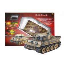Радиоуправляемый танк "Тигр" (на аккум, свет, звук) стреляющий пластмассовыми шариками (ABtoys, C-00085(782)пц)