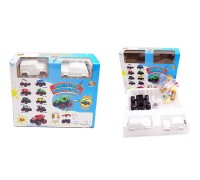 Набор для творчества. Машинка для раскраски, в наборе с аксессуарами,15 предметов, в коробке, 25x22x6,5 см (ABtoys, C-00217)