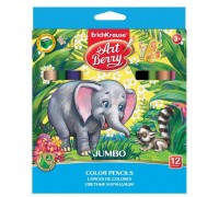Artberry. Карандаши цветные толстые 12 цветов