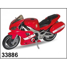 Мотоцикл "EMERGENCY BIKE" пожарный, звук 1:12 (AUTOTIME, 33886(31472-08-RUS))