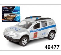 Машинка "RENAULT DUSTER" ДПС 1:38 (AUTOTIME, 49477)