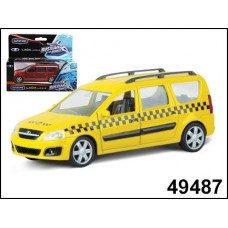 Машинка металлическая LADA LARGUS такси 1:38 (AUTOTIME, 49487)