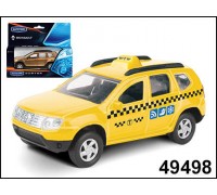 Машинка "RENAULT DUSTER" такси 1:38 (AUTOTIME, 49498)