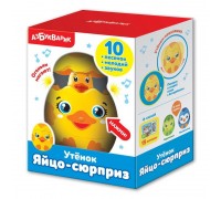 Игрушка музыкальная Яйцо-сюрприз. Утенок