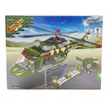 Конструктор "Военный вертолет-спасатель" 263 деталей Banbao (Банбао) (BANBAO, 8253)