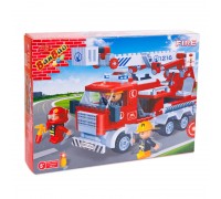 Конструктор "Пожарная машина" 290 деталей Banbao (Банбао) (BANBAO, 8313пц)