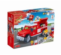 Конструктор "Пожарная машина" 242 детали Banbao (Банбао) (BANBAO, 8316)
