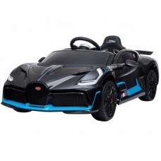 Электромобиль Barty Bugatti Divo HL338 черный глянец