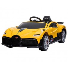 Электромобиль Barty Bugatti Divo HL338 желтый глянец