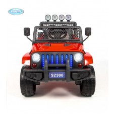 Полноприводный электромобиль Barty Jeep 4*4 красный