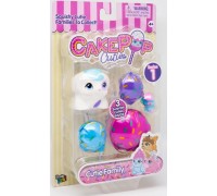 Набор игрушек Cake Pop Cuties Families, 1 серия, Котята и Щенки в ассортименте, 3 штуки в наборе