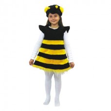 Костюм карнавальный Пчелка (мех) размер 28 (детский) (Батик, 136-28)