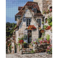 Картина мозаичная на подрамнике Франция. Ракамадур 40*50 см