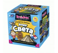 Игра настольная Сундучок знаний "Вокруг света" (Brainbox, 90701)