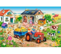 Пазл Castorland 40 деталей maxi, Жизнь на ферме (Castorland, B-040193)