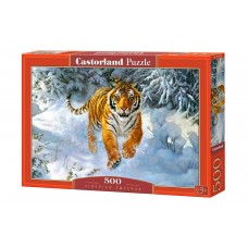 Пазл Castorland 500 деталей Амурский тигр (Castorland, B-52400)