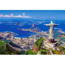 Пазл Castorland 1000 деталей, Рио-де-Жанейро, средний размер элементов 1,9?1,7 см