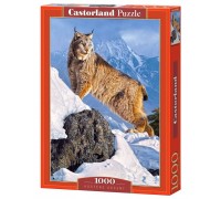 Пазл Castorland 1000 деталей Рысь в горах (Castorland, C-103560)