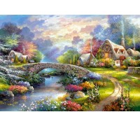 Пазл Castorland 1000 деталей Весна, средний размер элементов 1,9?1,7 см