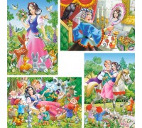 Пазл Castorland 8х12х15х20 Белоснежка (Castorland, C4-04423)