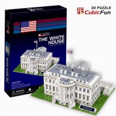 Пазлы объёмные. "Белый дом" (Вашингтон) (CubicFun, C060h)