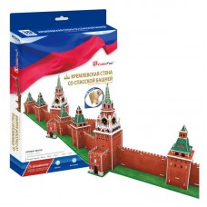 Пазлы объёмные. Кремлевская стена со Спасской башней (Россия) (CubicFun, MC212h)